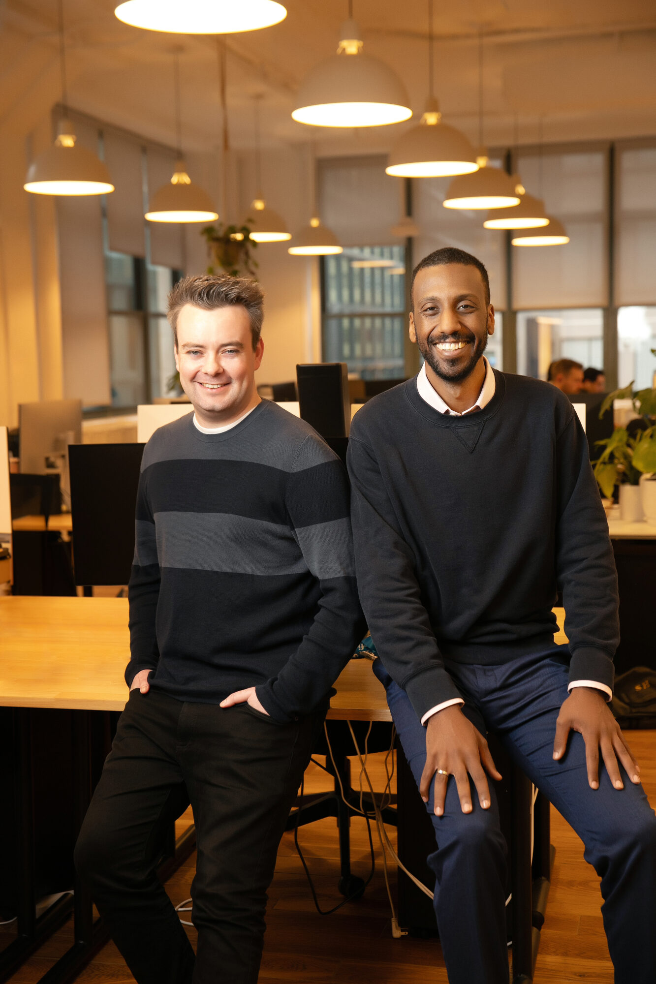 9fin Co-founders Steven Hunter and Huss El-Sheikh